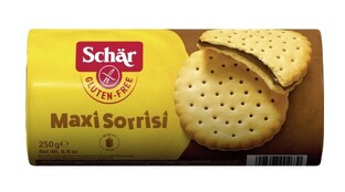 Schar Maxi Sorrisi Biscuits met Cacaocrème Glutenvrij 250GR 