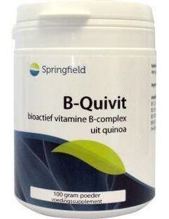 Springfield B-Quivit Vitamine B Complex Poeder 100GR 