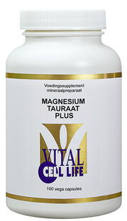 Vital Cell Life Magnesium Tauraat Plus Capsules 100CP 