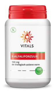 Vitals R-Alfaliponzuur 100mg Capsules 100CP 