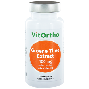 VitOrtho Groene Thee Extract 400mg Capsules 100CP 