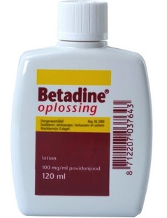 Betadine Jodium Oplossing 120ML 