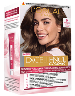 L'Oréal Paris Excellence 5 Licht Bruin 1ST 