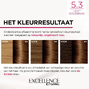 L'Oréal Paris Excellence 5.3 Licht Goudbruin 1ST kleurkaart