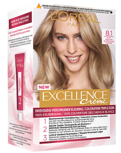 L'Oréal Paris Excellence 8.1 Licht Asblond 1ST 