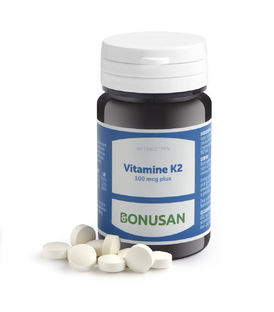 Bonusan Vitamine K2 100 mcg Plus Tabletten 60TB 