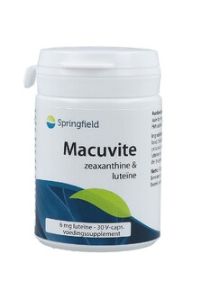 Springfield Macuvite + Luteine 30CP 