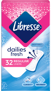 Libresse Regular Inlegkruisjes 32ST 