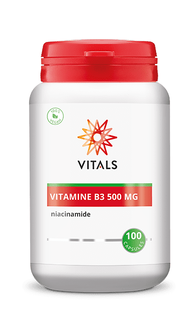 Vitals Vitamine B3 500mg Capsules 100CP 