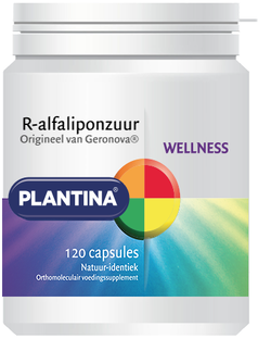 Plantina Wellness R-Alfaliponzuur Capsules 120CP 