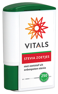 Vitals Stevia Zoetjes 250TB 