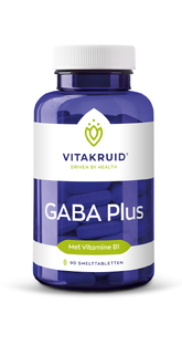 Vitakruid GABA Plus met Vitamine B1 Smelttabletten 90TB 