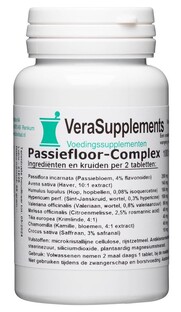 VeraSupplements Passiefloor-Complex Tabletten 100TB 