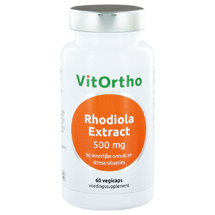 VitOrtho Rhodiola Extract 500mg Capsules 60CP 