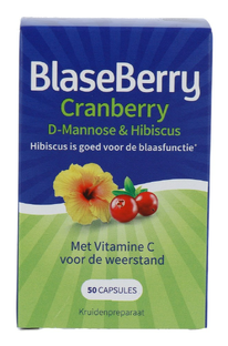 BlaseBerry Cranberry & D-Mannose & Hibiscus Capsules 50CP 