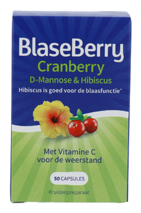 BlaseBerry Cranberry & D-Mannose & Hibiscus Capsules 50CP