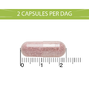 BlaseBerry Cranberry & D-Mannose & Hibiscus Capsules 50CP afmeting capsule