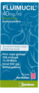 Fluimucil 40mg (4%) Drank Forte 200ML 