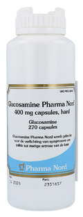 Grondwet Gevestigde theorie knoop Pharma Nord Glucosamine 400mg Capsules 270CP | De Online Drogist