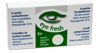 Eye Fresh Maandlenzen -2.50 6ST