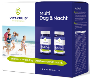 Vitakruid Multi Dag & Nacht 2 x 30 tabletten 60TB 