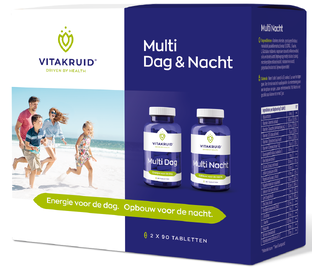 Vitakruid Multi Dag & Nacht 2 x 90 Tabletten 180TB 