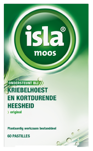 Isla Moos Keelpastilles 60ST 