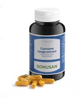 Bonusan Curcuma Longa Extract Capsules 120CP 