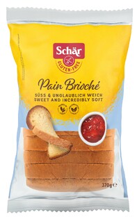 Schar Pain Brioché Zoetbrood Glutenvrij 370GR 