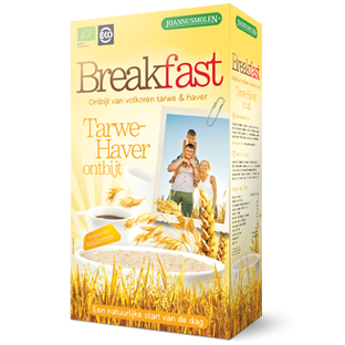 Joannusmolen Breakfast Tarwe-Haver Ontbijt 300GR 