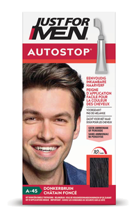 Just For Men Autostop Haarkleuring - A45 Donkerbruin 1ST 