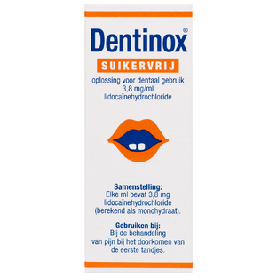 Dentinox Druppels Suikervrij 9ML 