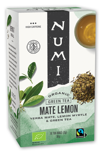 Numi Thee Mate Lemon Biologisch 18ST 