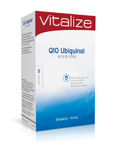 Vitalize Q10 Ubiquinol Actieve Vorm Capsules 60CP 