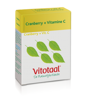 Vitotaal Cranberry + Vitamine C Capsules 45CP 