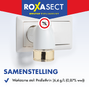 Roxasect Muggenstekker Navulling 1ST Achterkant verpakking + samenstelling