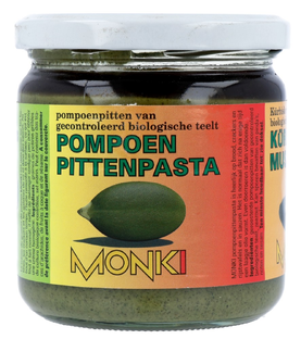 Monki Pompoenpittenpasta 330GR 