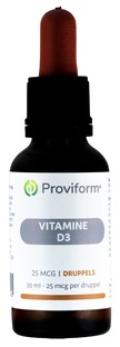 Proviform Vitamine D3 25mcg Druppels 30ML 