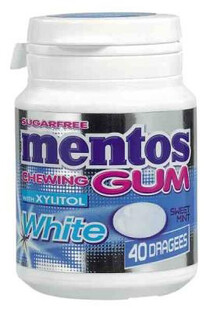 Mentos Gum Sweet Mint White 60GR 