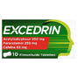 Excedrin Filmomhulde Tabletten, bij migraine en hoofdpijn 10ST Voorkant verpakking