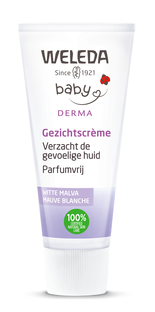 Weleda Baby Sensitive Witte Malva Gezichtscrème 50ML 