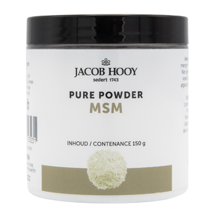 Jacob Hooy Pure Powder MSM Poeder 150GR 