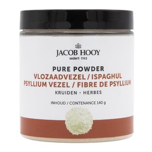 Jacob Hooy Pure Powder Vlozaadvezels Poeder 140GR 