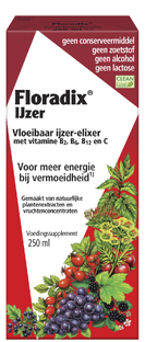 Salus Floradix Vloeibaar IJzer Elixer 250ML 