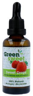 Greensweet Stevia Sweet Drops Aardbei 50ML 