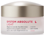 Borlind Annemarie Borlind System Absolute Light  Regenerating Night Cream 50ML potje nachtcreme