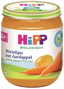 HiPP 4M+ Worteltjes met Aardappel 125GR 