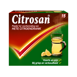 Citrosan Hete Citroendrank Sachets 15ST 