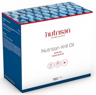 Nutrisan Krill Olie 500mg Capsules 180ST 