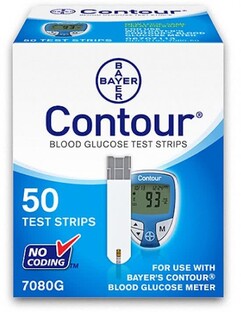 Bayer Ascensia Contour Teststrips 50ST 